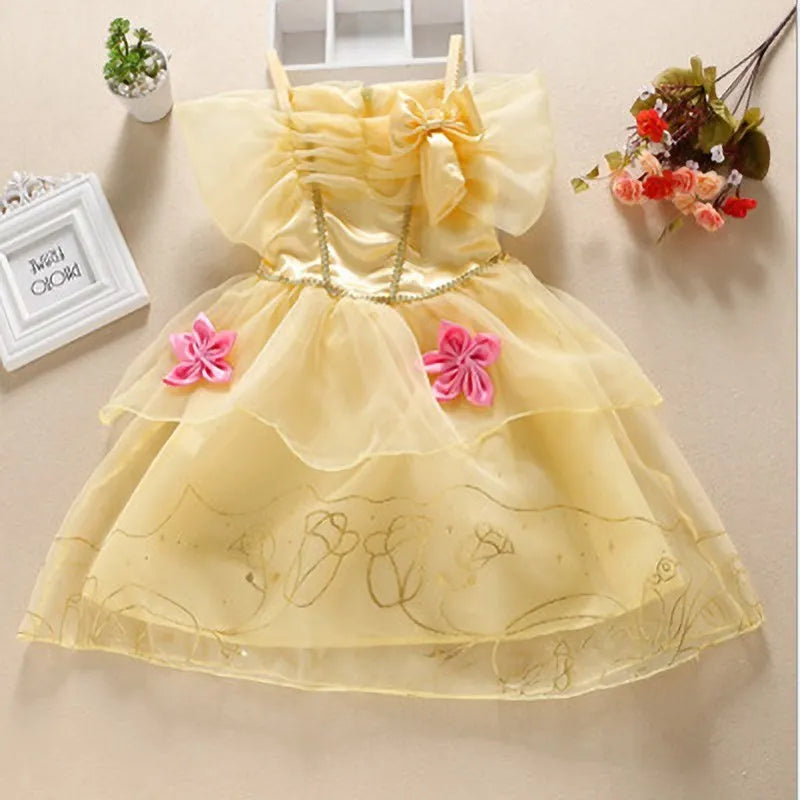 Girls Princess Dress Kids Cinderella