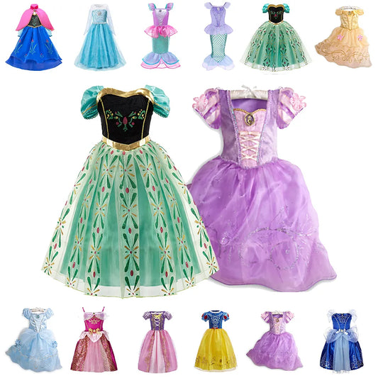 Girls Princess Dress Kids Cinderella